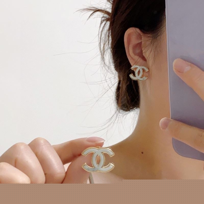 Ch*el earrings